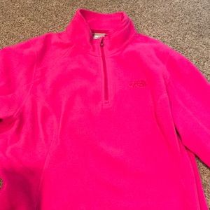 North face 1/2 zip fleece